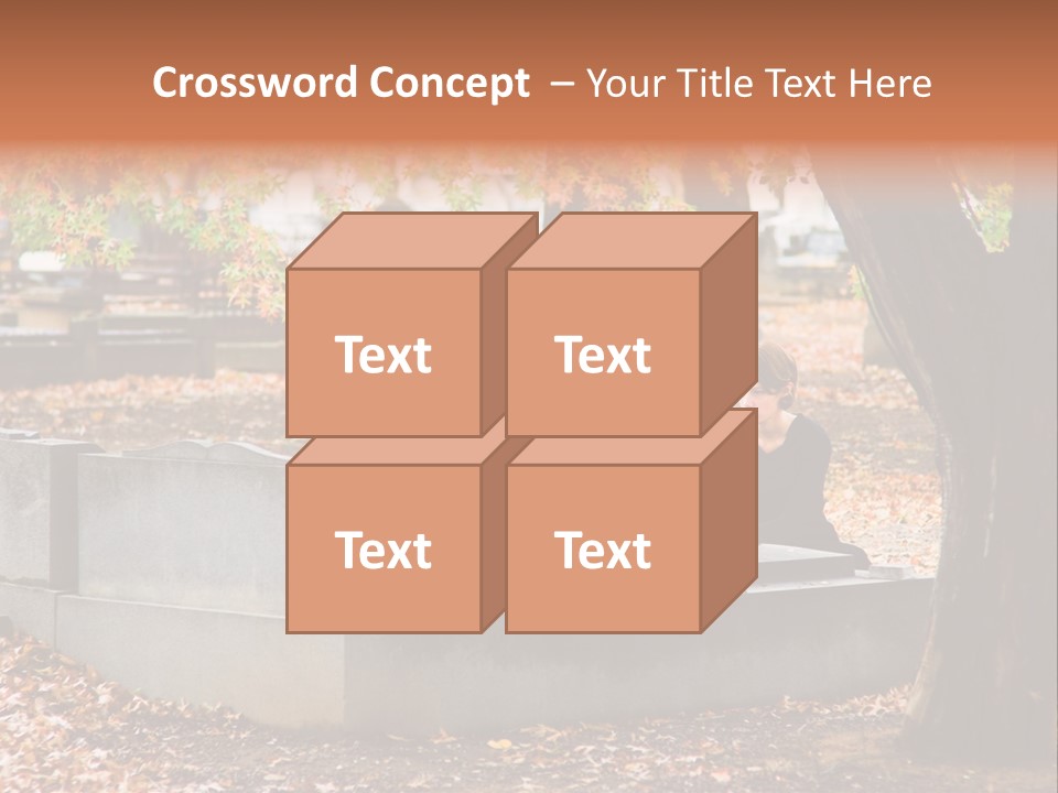 Spirituality Single Deciduous PowerPoint Template