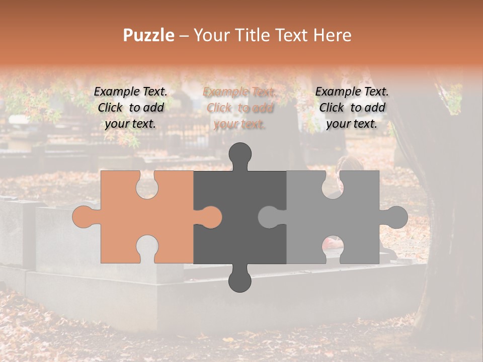 Spirituality Single Deciduous PowerPoint Template