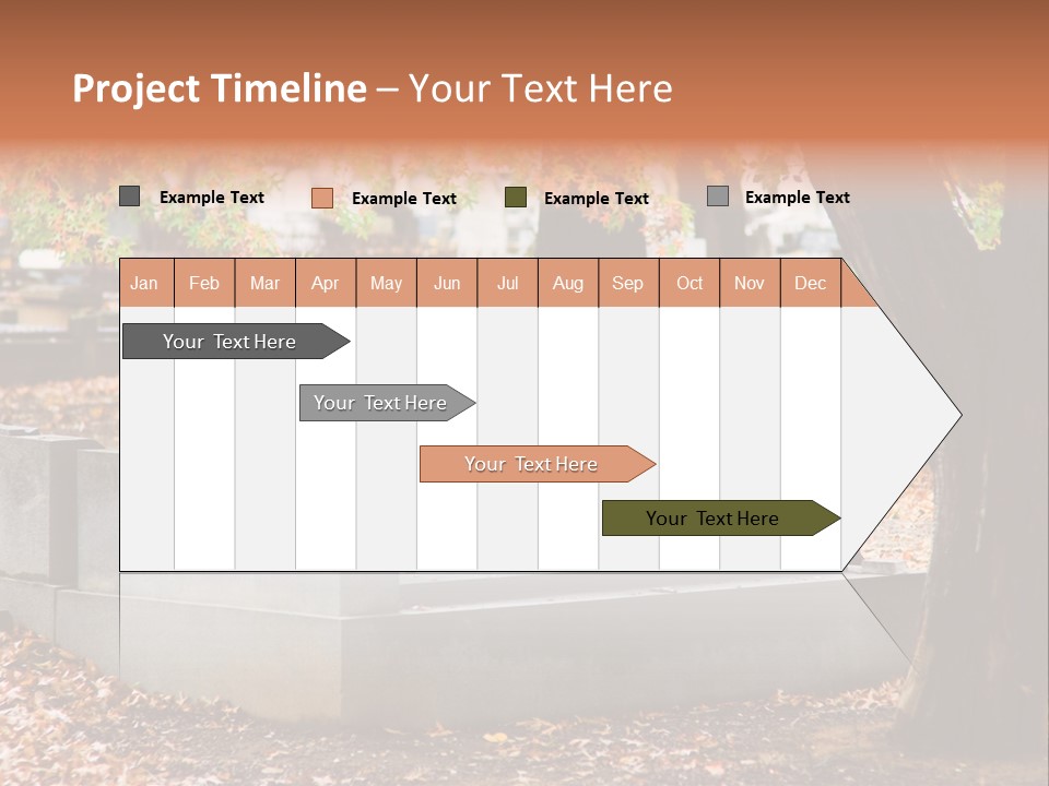 Spirituality Single Deciduous PowerPoint Template