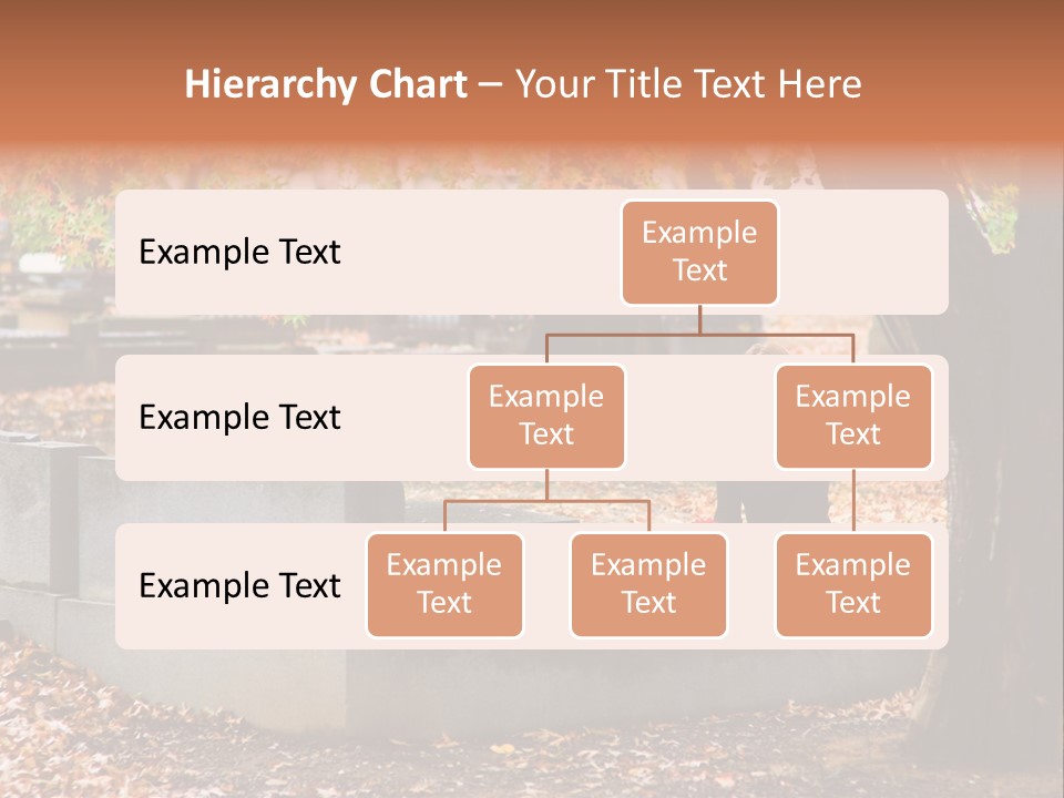 Spirituality Single Deciduous PowerPoint Template