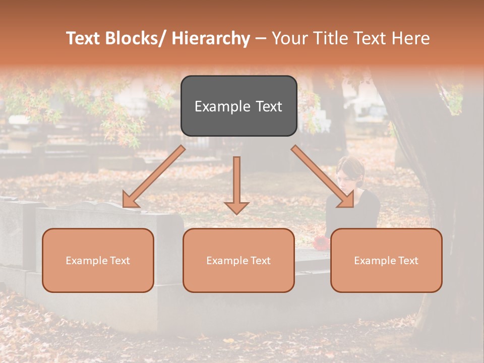 Spirituality Single Deciduous PowerPoint Template