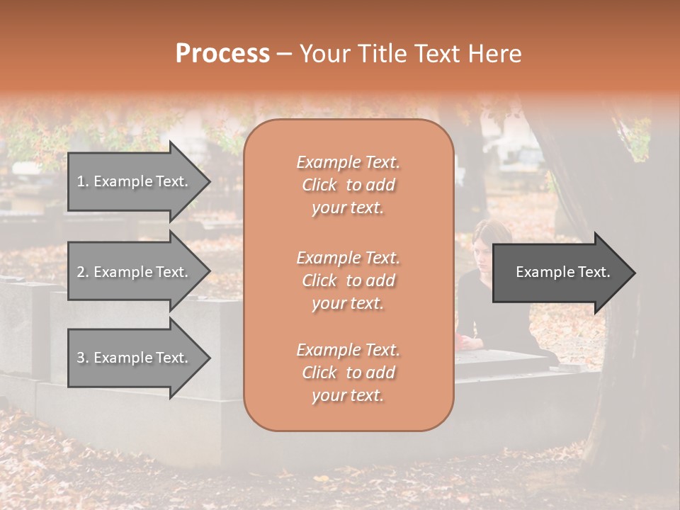 Spirituality Single Deciduous PowerPoint Template