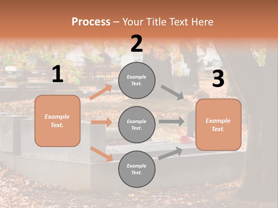 Spirituality Single Deciduous PowerPoint Template