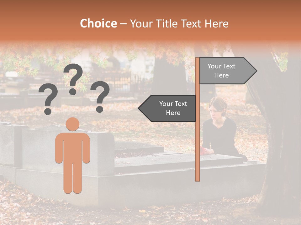 Spirituality Single Deciduous PowerPoint Template