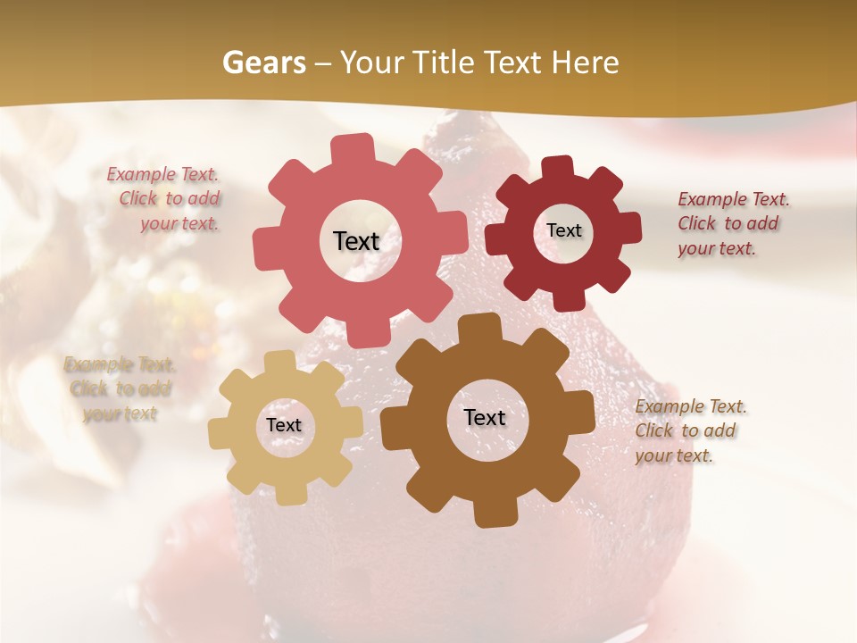 Summer Orange Glass PowerPoint Template