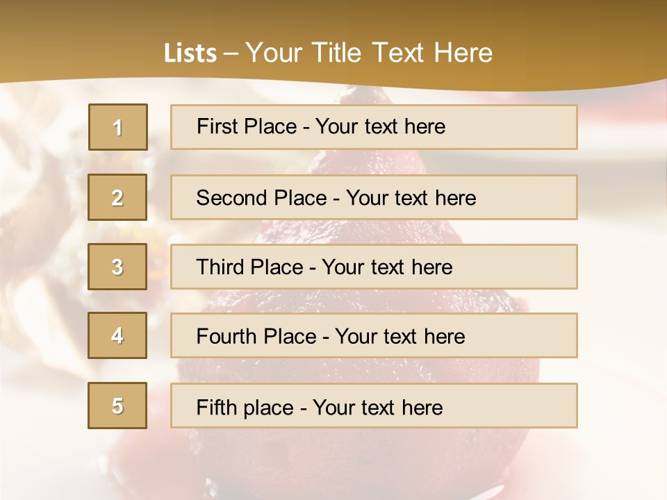 Summer Orange Glass PowerPoint Template