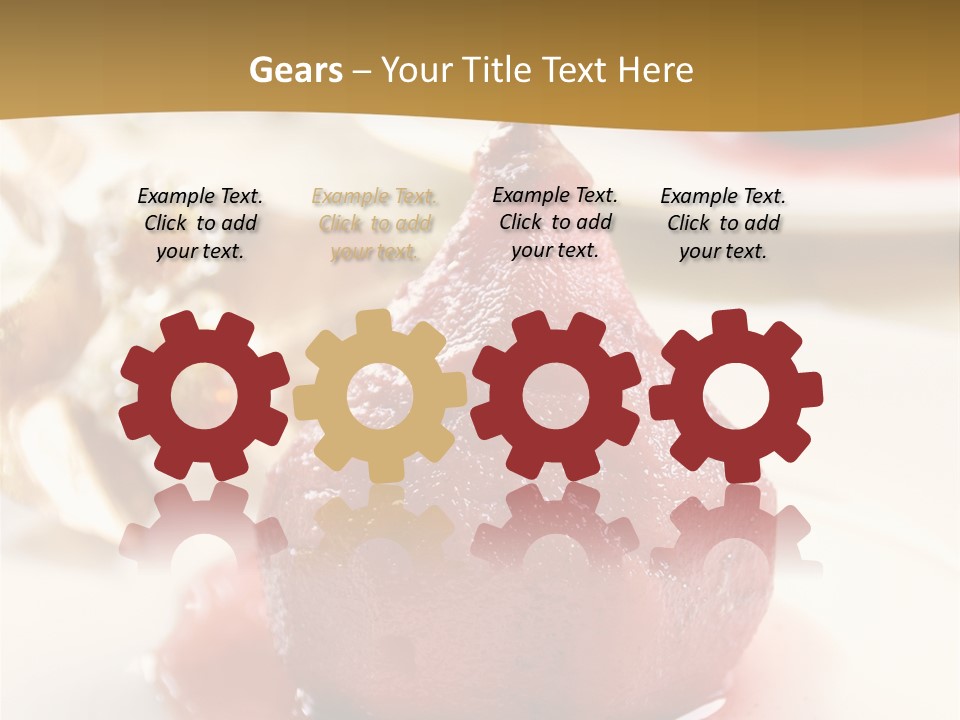 Summer Orange Glass PowerPoint Template