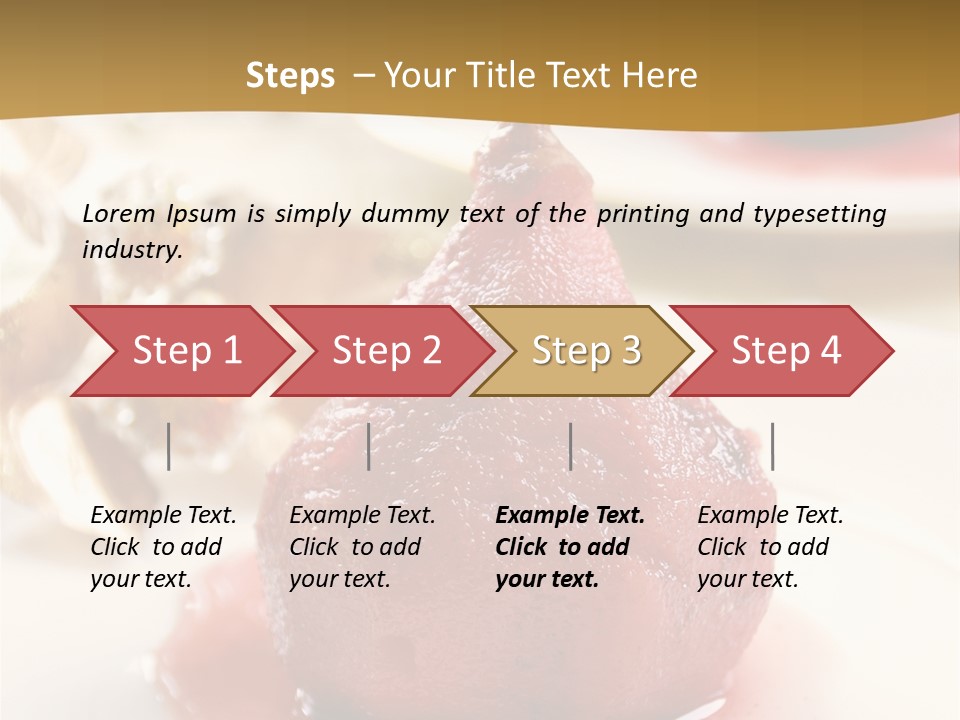 Summer Orange Glass PowerPoint Template