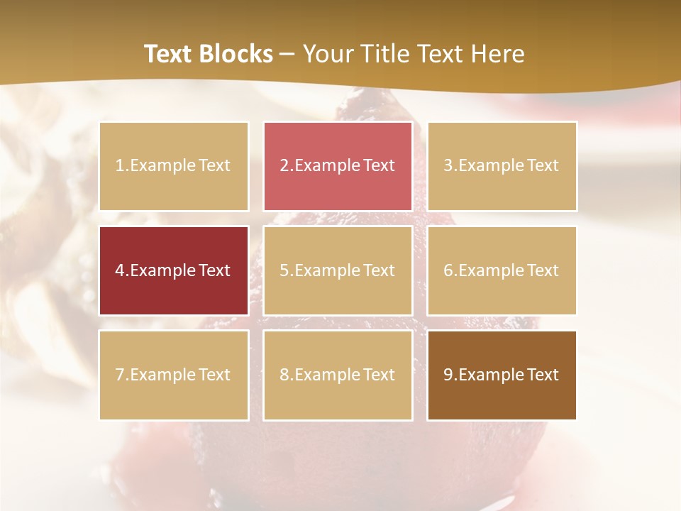 Summer Orange Glass PowerPoint Template