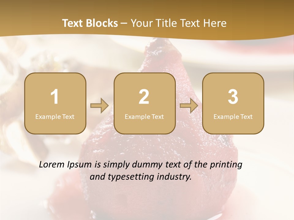 Summer Orange Glass PowerPoint Template