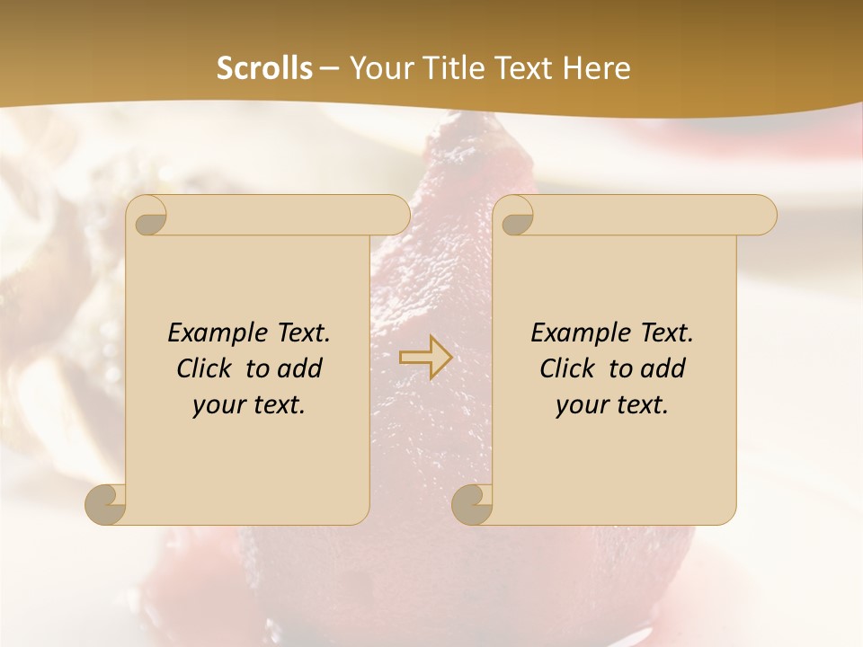 Summer Orange Glass PowerPoint Template