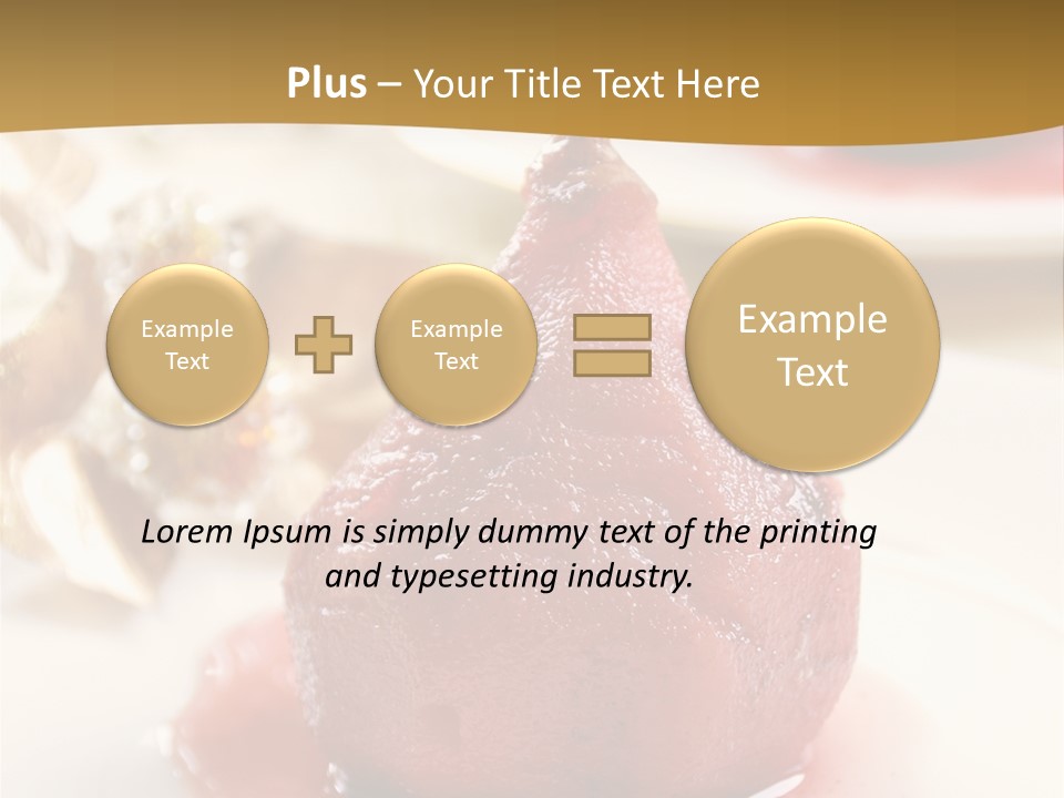 Summer Orange Glass PowerPoint Template
