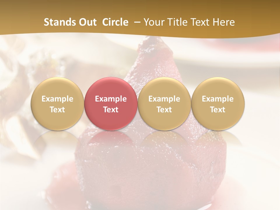 Summer Orange Glass PowerPoint Template