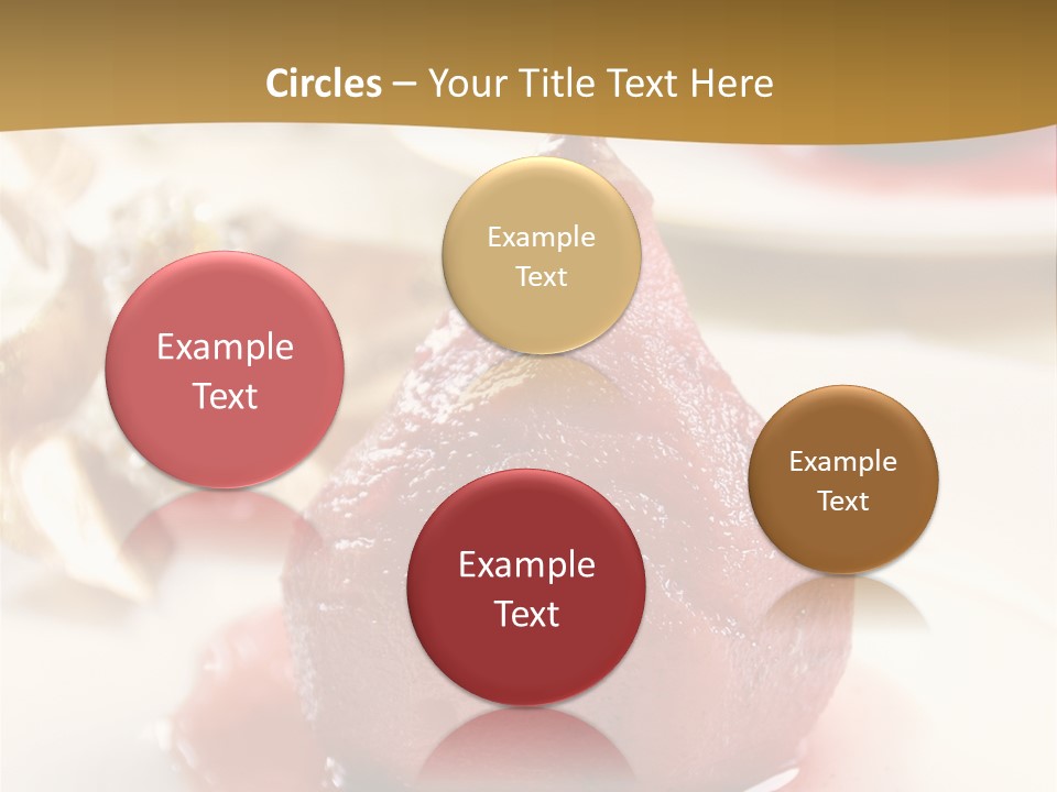 Summer Orange Glass PowerPoint Template