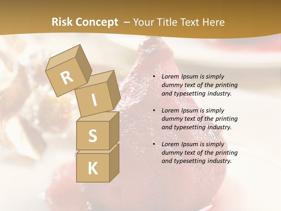 Summer Orange Glass PowerPoint Template