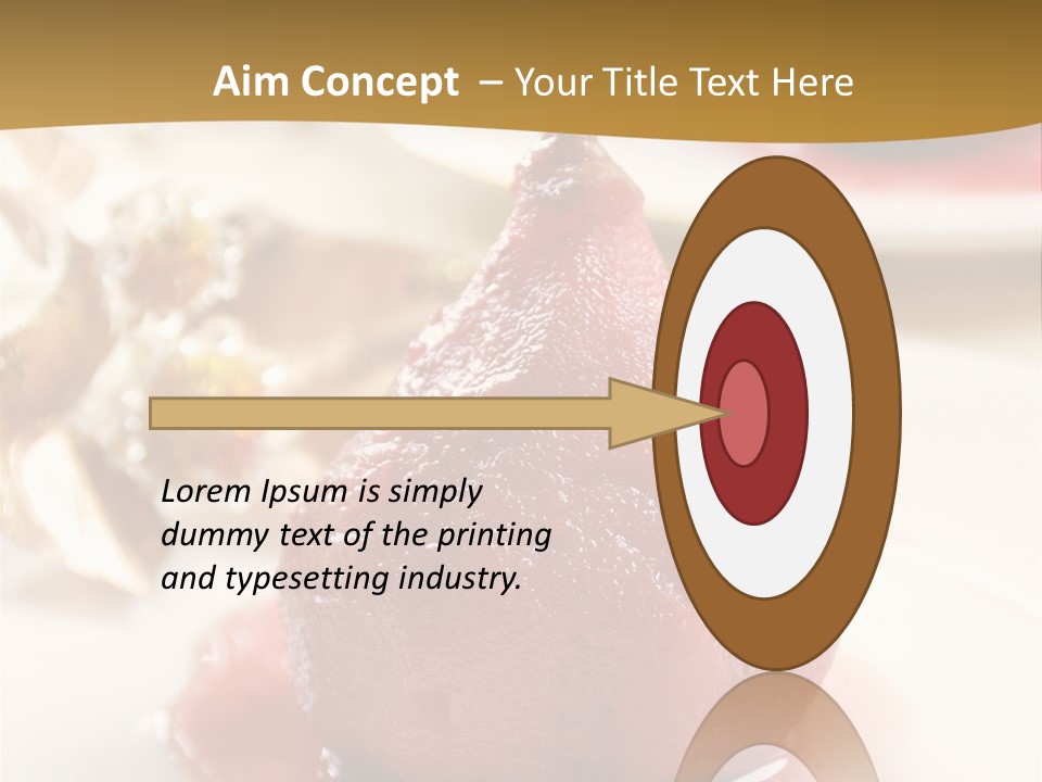 Summer Orange Glass PowerPoint Template