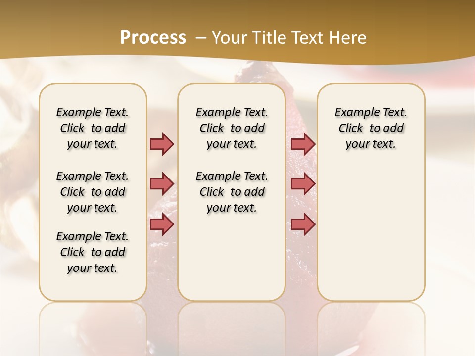 Summer Orange Glass PowerPoint Template