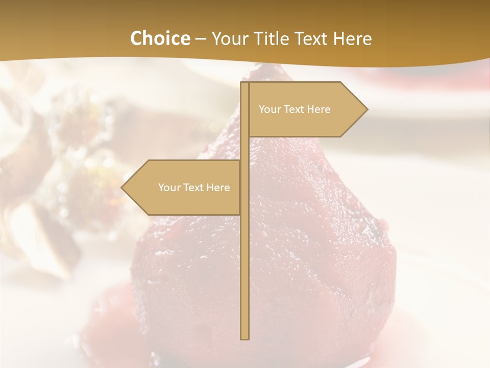 Summer Orange Glass PowerPoint Template