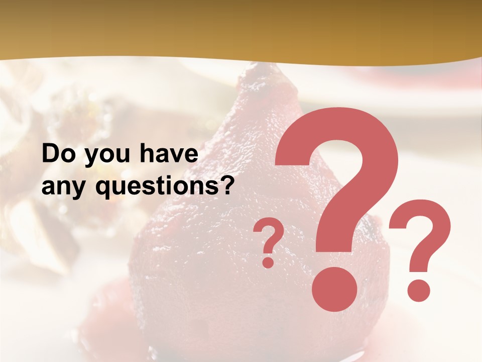 Summer Orange Glass PowerPoint Template