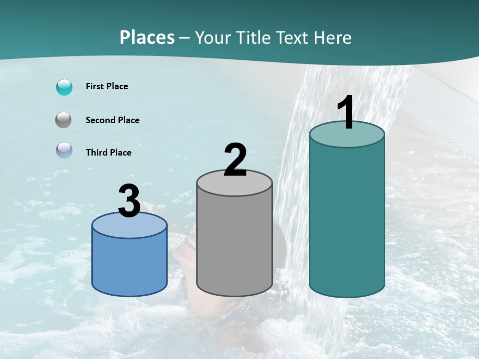 Resort Water Hydrotherapy PowerPoint Template