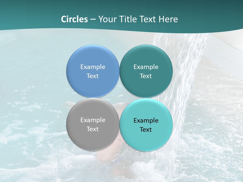 Resort Water Hydrotherapy PowerPoint Template