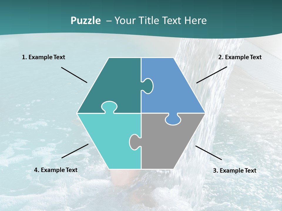Resort Water Hydrotherapy PowerPoint Template