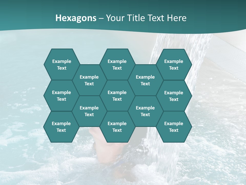 Resort Water Hydrotherapy PowerPoint Template