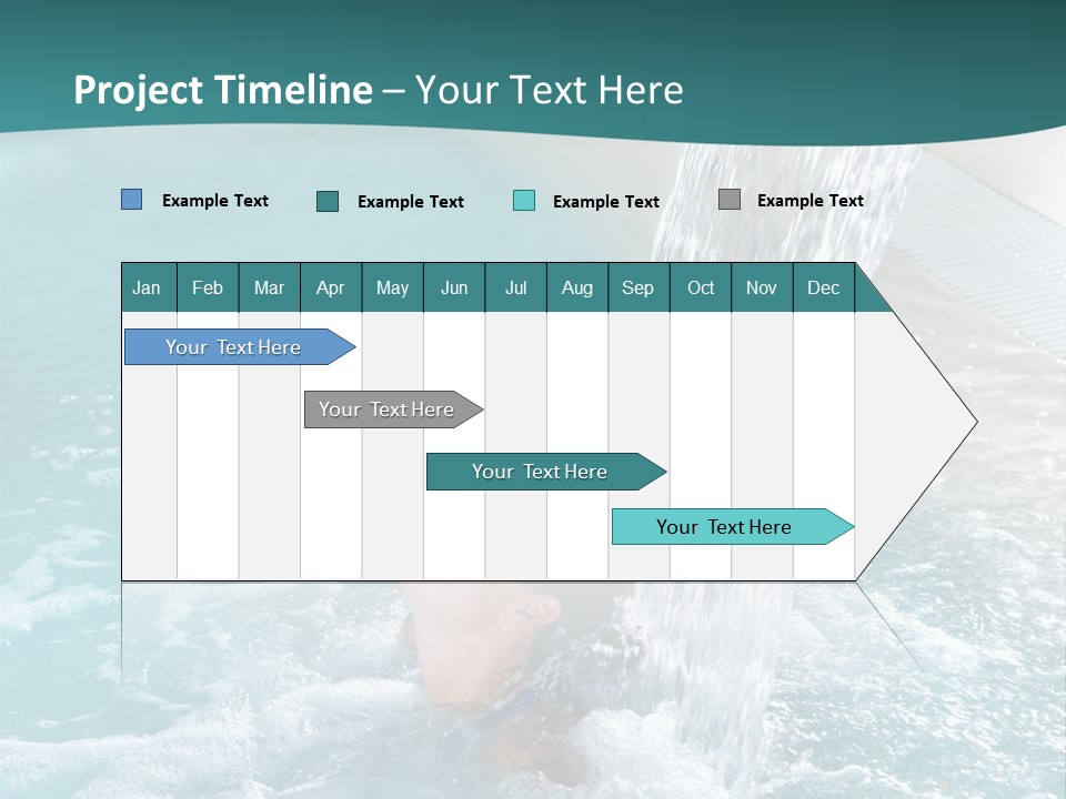 Resort Water Hydrotherapy PowerPoint Template