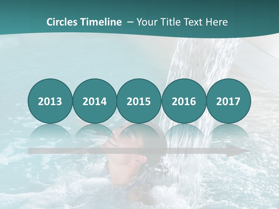 Resort Water Hydrotherapy PowerPoint Template