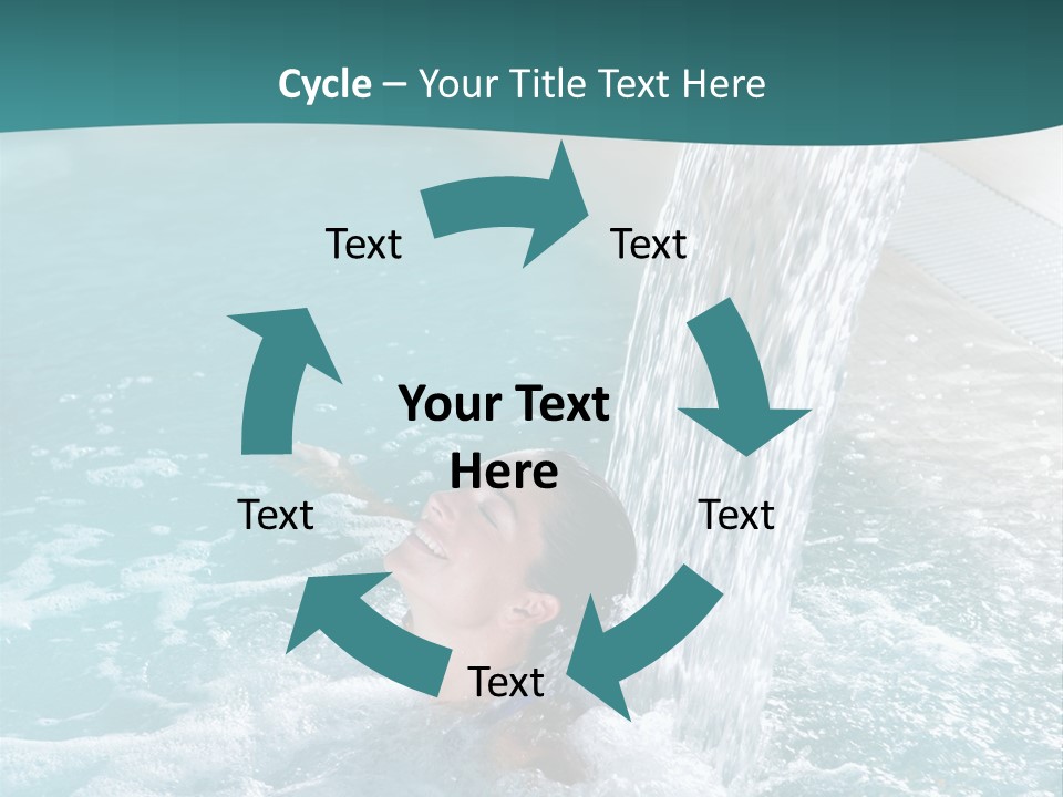 Resort Water Hydrotherapy PowerPoint Template