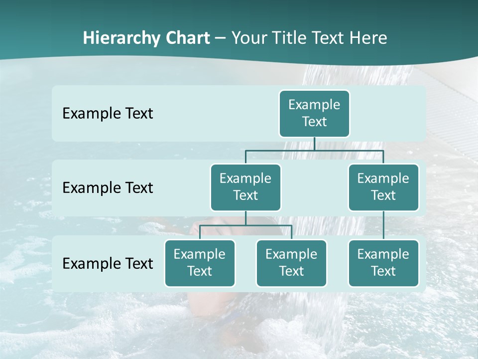 Resort Water Hydrotherapy PowerPoint Template
