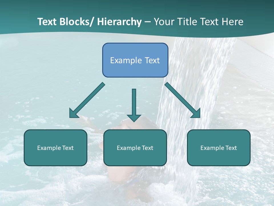 Resort Water Hydrotherapy PowerPoint Template