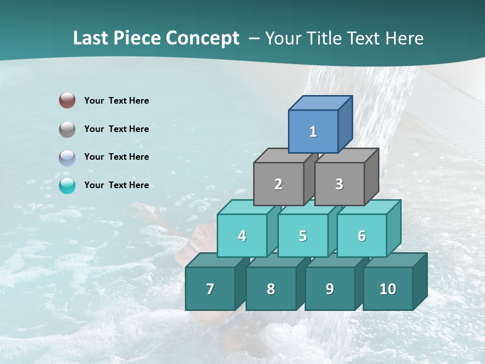 Resort Water Hydrotherapy PowerPoint Template