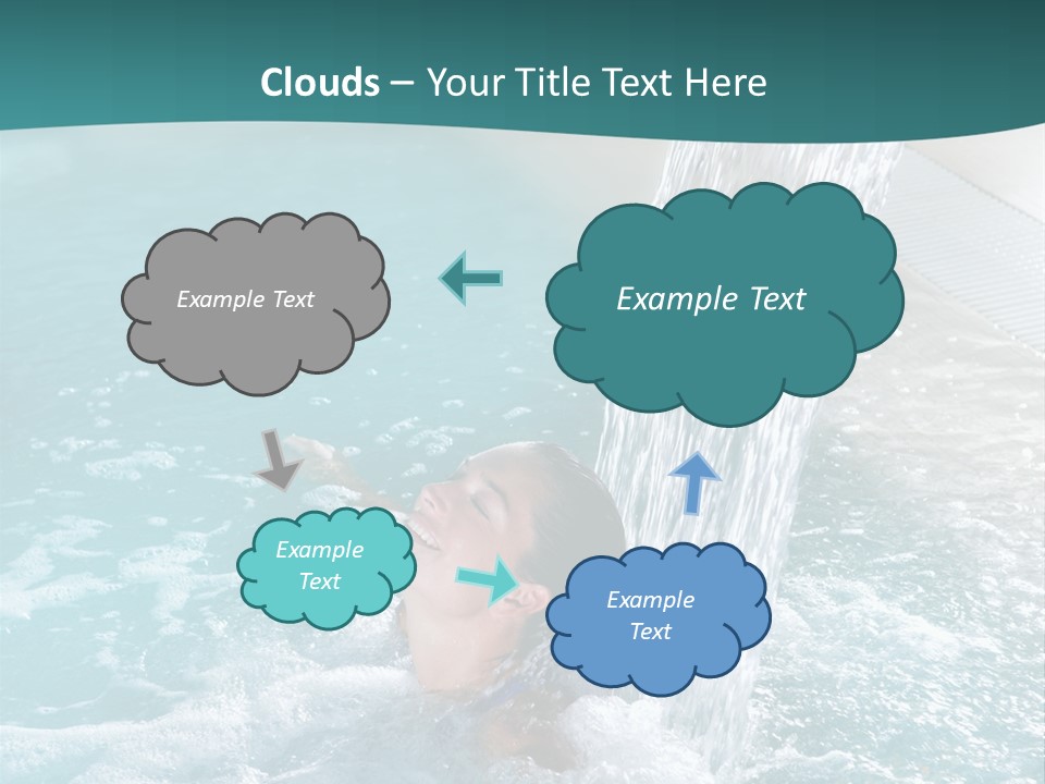 Resort Water Hydrotherapy PowerPoint Template