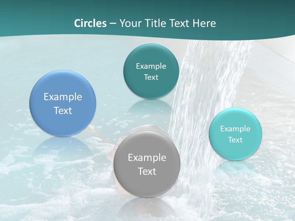 Resort Water Hydrotherapy PowerPoint Template