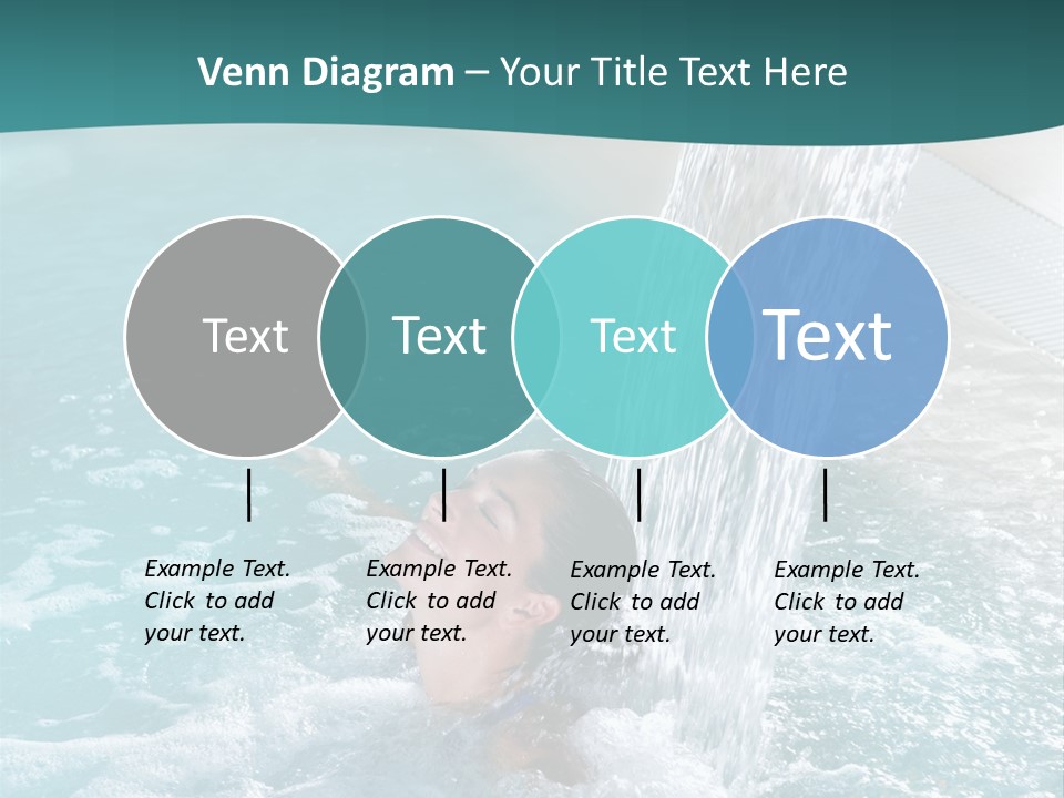 Resort Water Hydrotherapy PowerPoint Template