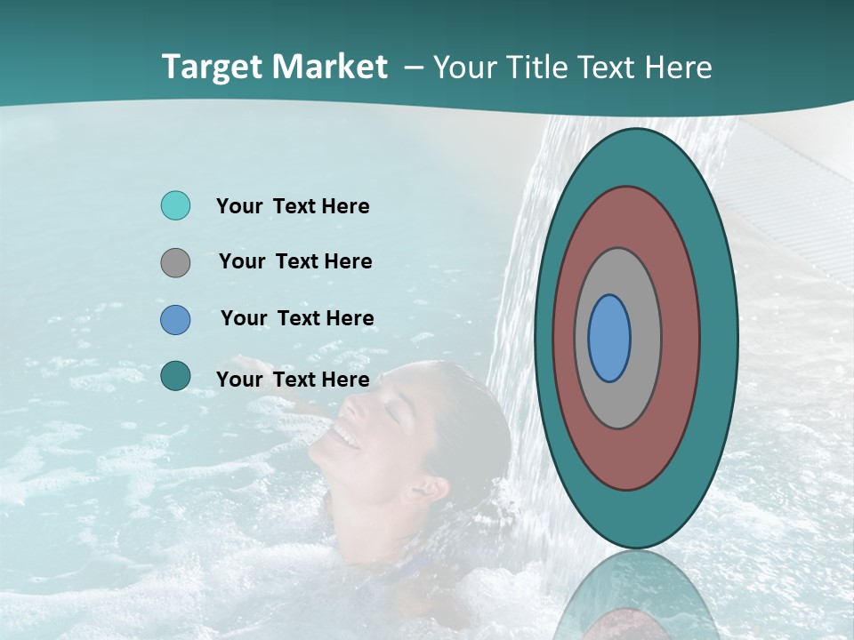 Resort Water Hydrotherapy PowerPoint Template
