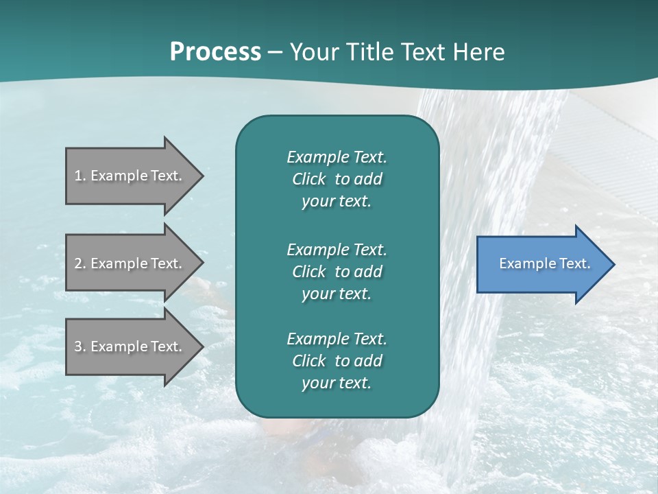 Resort Water Hydrotherapy PowerPoint Template
