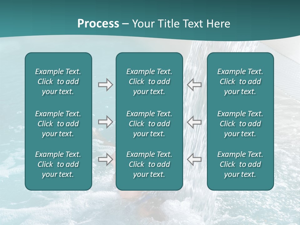 Resort Water Hydrotherapy PowerPoint Template