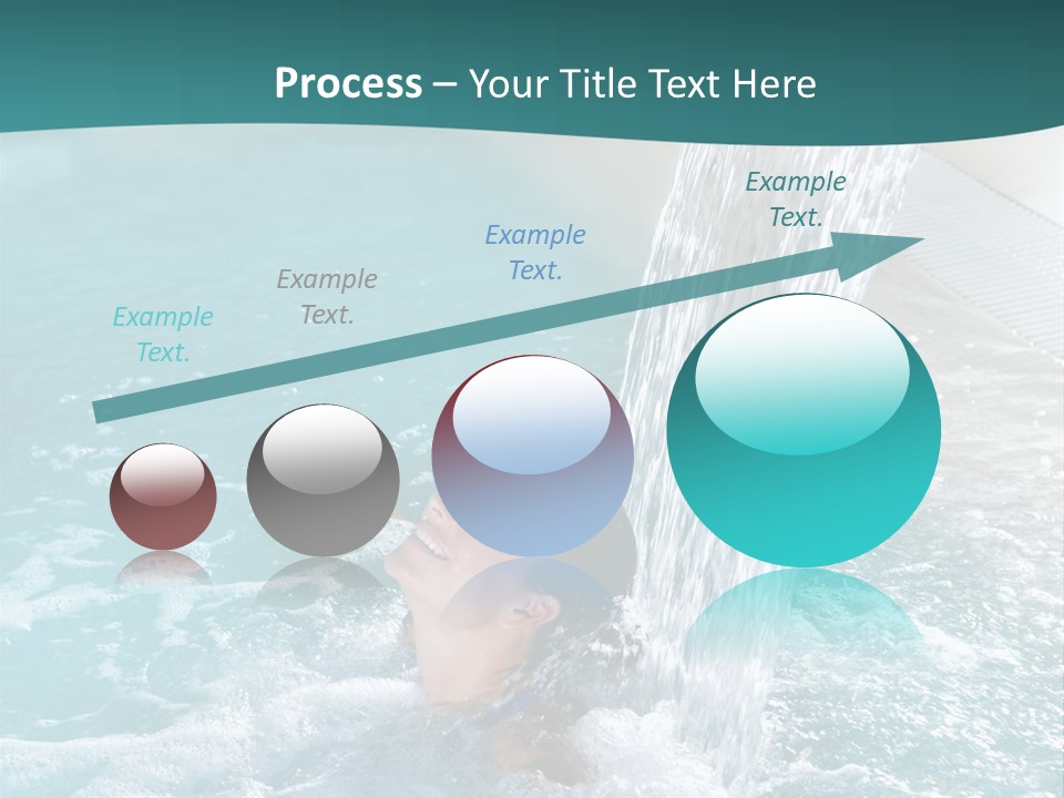 Resort Water Hydrotherapy PowerPoint Template