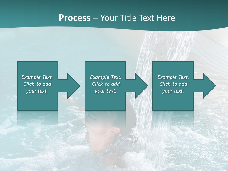 Resort Water Hydrotherapy PowerPoint Template