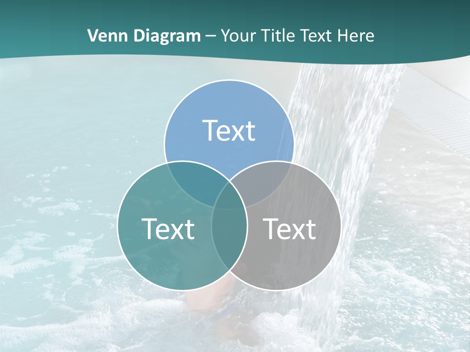 Resort Water Hydrotherapy PowerPoint Template
