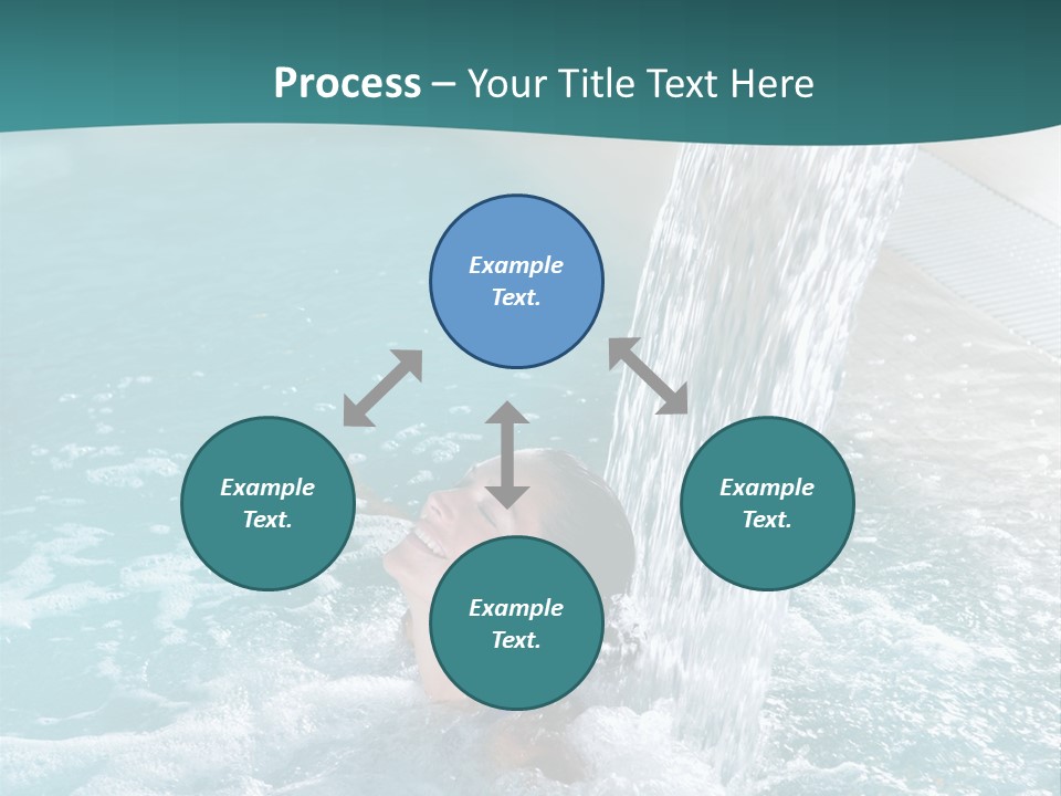 Resort Water Hydrotherapy PowerPoint Template