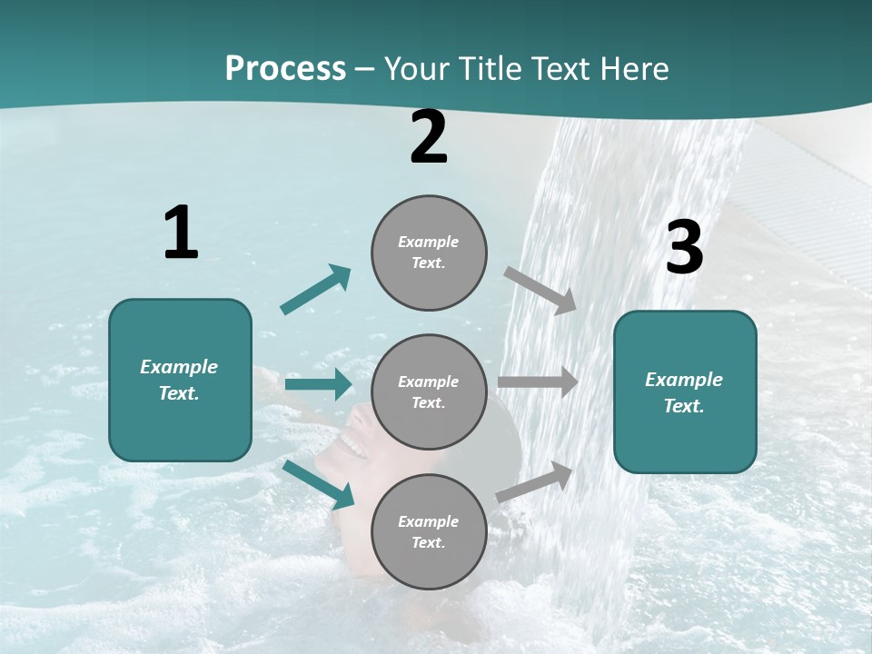 Resort Water Hydrotherapy PowerPoint Template
