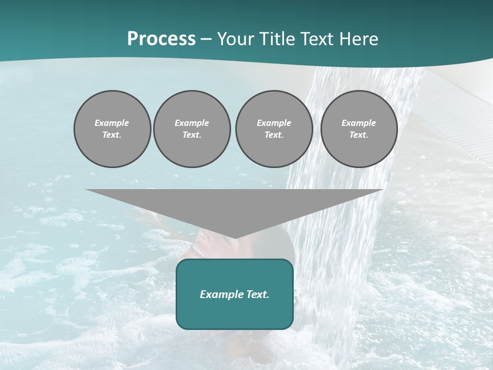 Resort Water Hydrotherapy PowerPoint Template