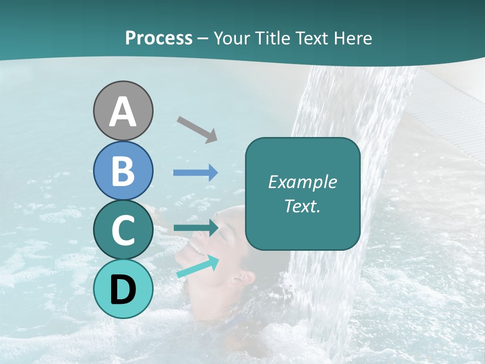 Resort Water Hydrotherapy PowerPoint Template