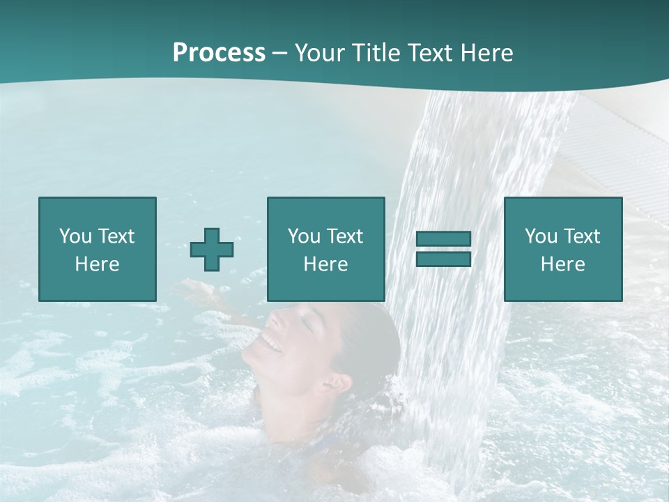 Resort Water Hydrotherapy PowerPoint Template