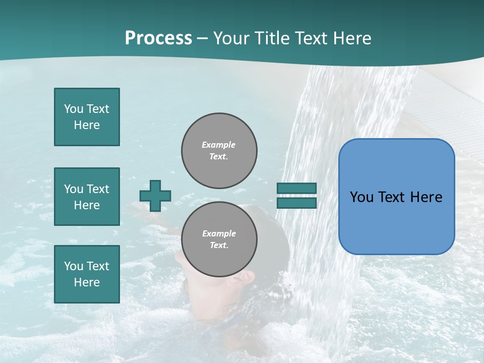 Resort Water Hydrotherapy PowerPoint Template