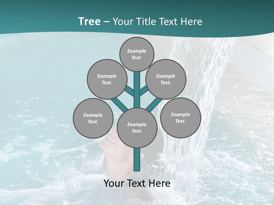 Resort Water Hydrotherapy PowerPoint Template