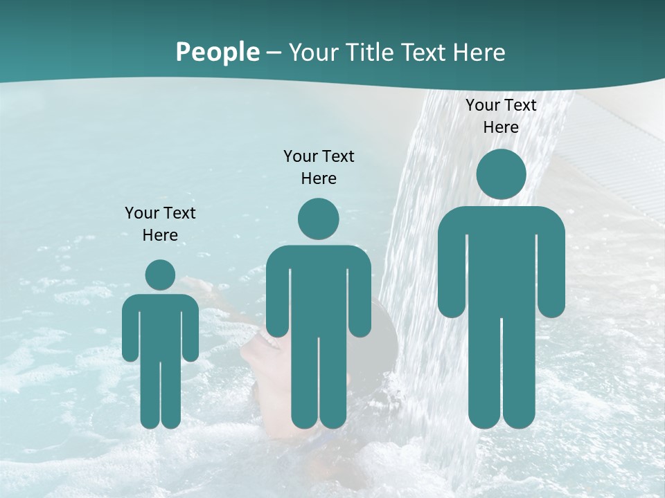Resort Water Hydrotherapy PowerPoint Template